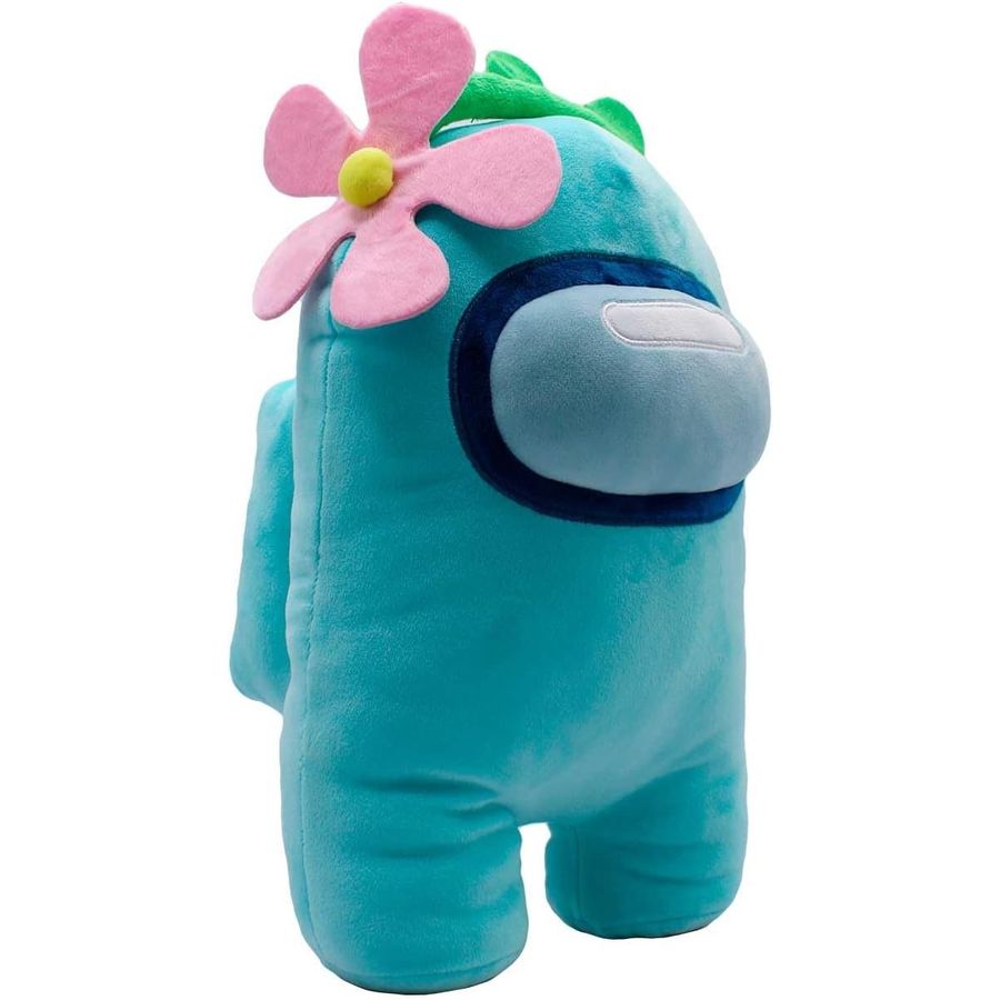 Among Us Mega Aqua Flower Plush, 12 in, view 5