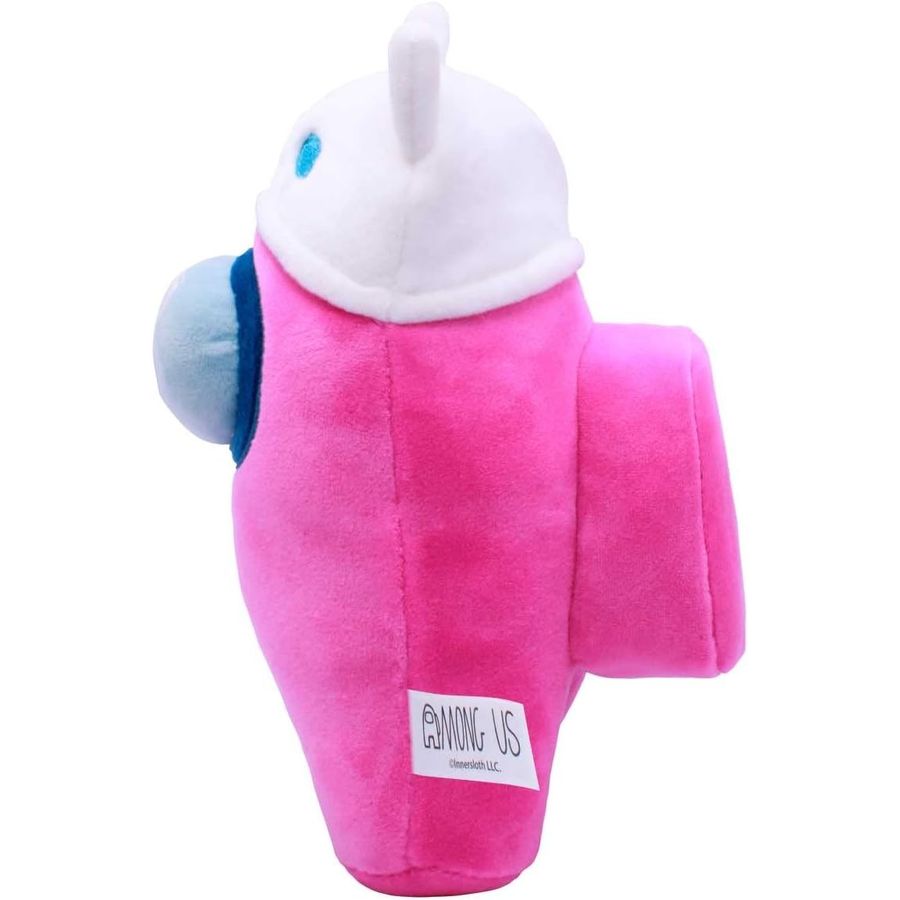 Among Us Pink Crewmate Cat Ears Plush, 7 in, view 5