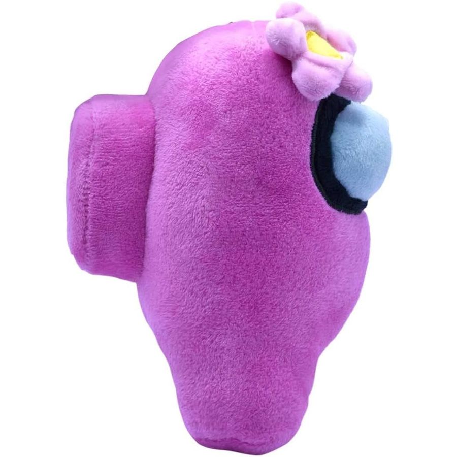Among Us Pink Flower Plush, 6 in, view 4