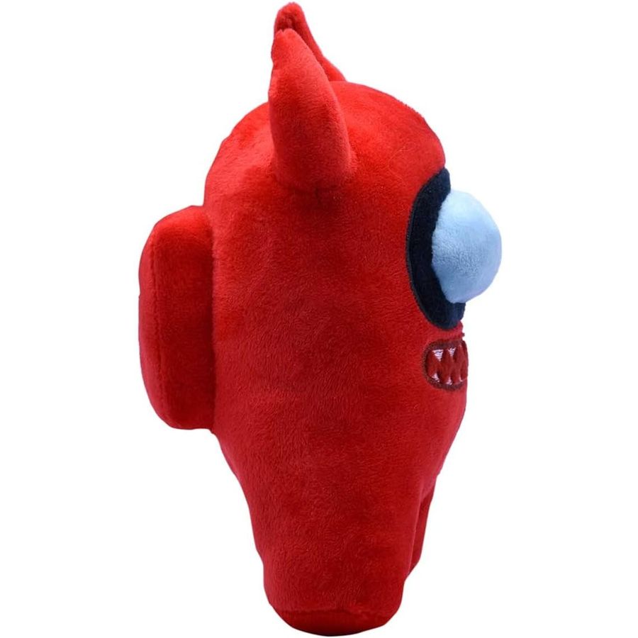 Among Us Red Devil Horns Plush, 6 in, view 4
