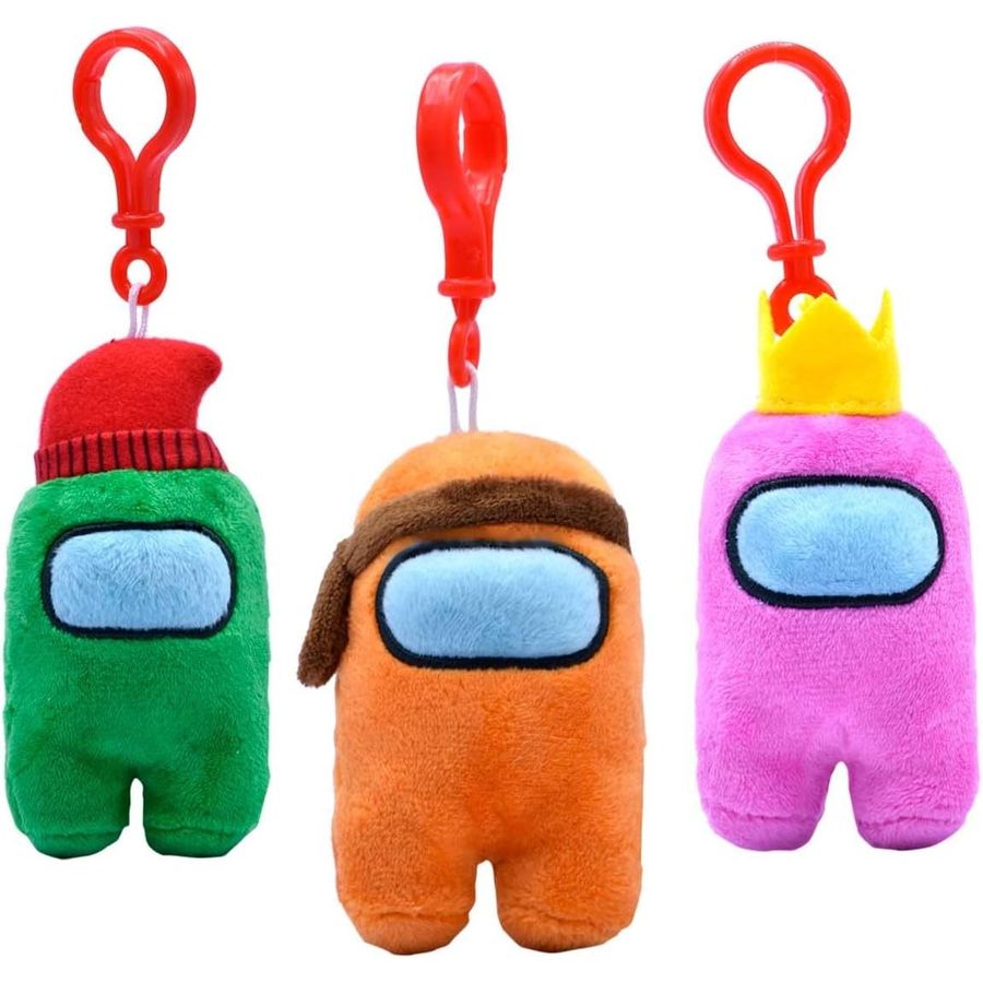 Among Us Series 2 Plush Backpack Hanger, 3 in, view 5