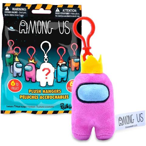 Among Us Series 2 Plush Backpack Hanger, 3 in