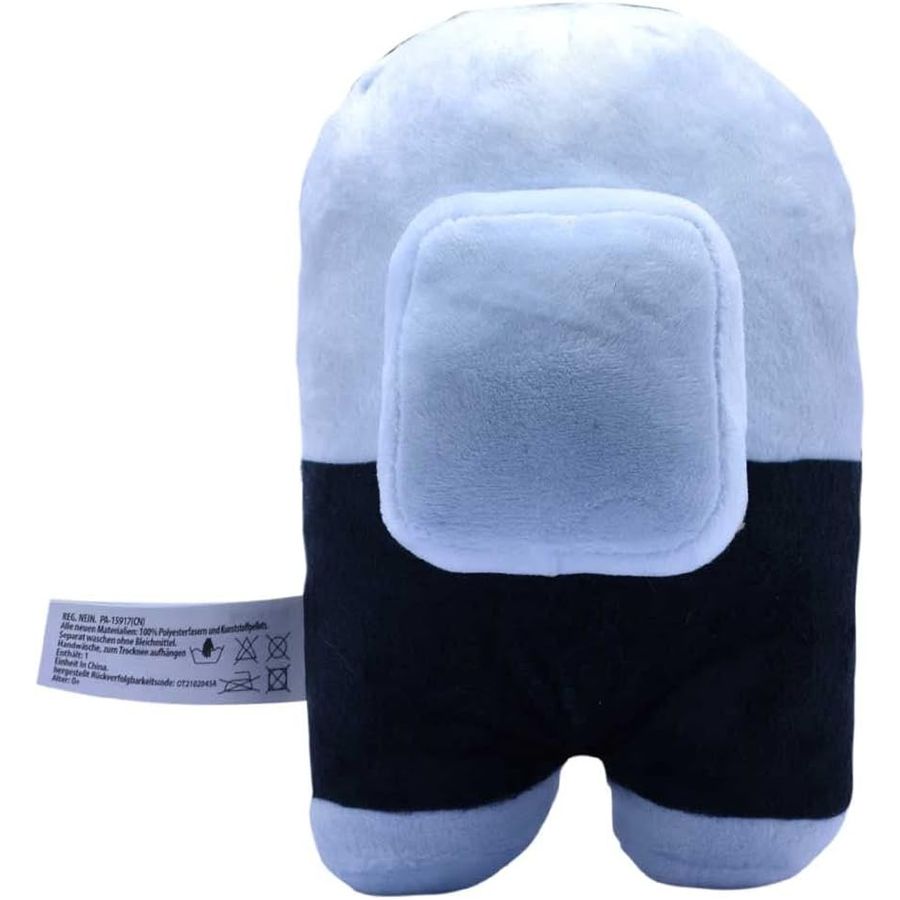 Among Us White Black Suit Plush, 6 in, view 2