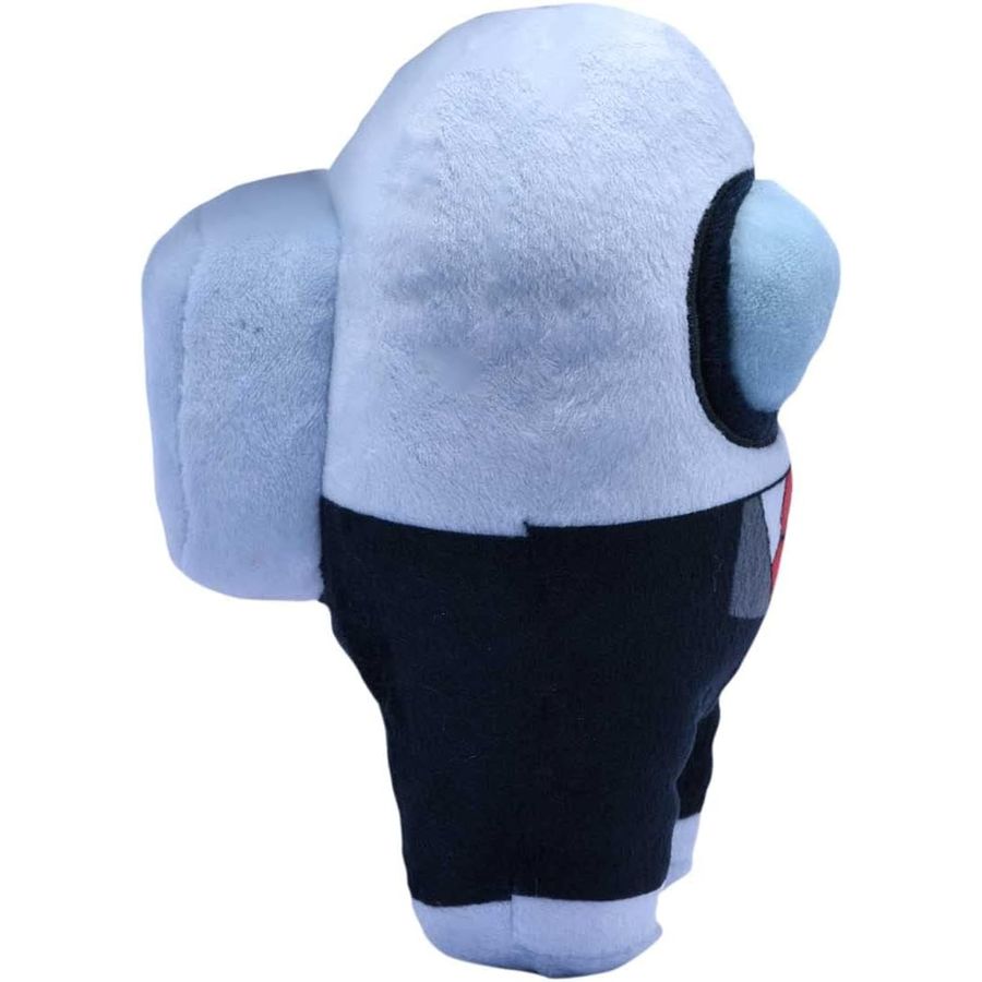 Among Us White Black Suit Plush, 6 in, view 4