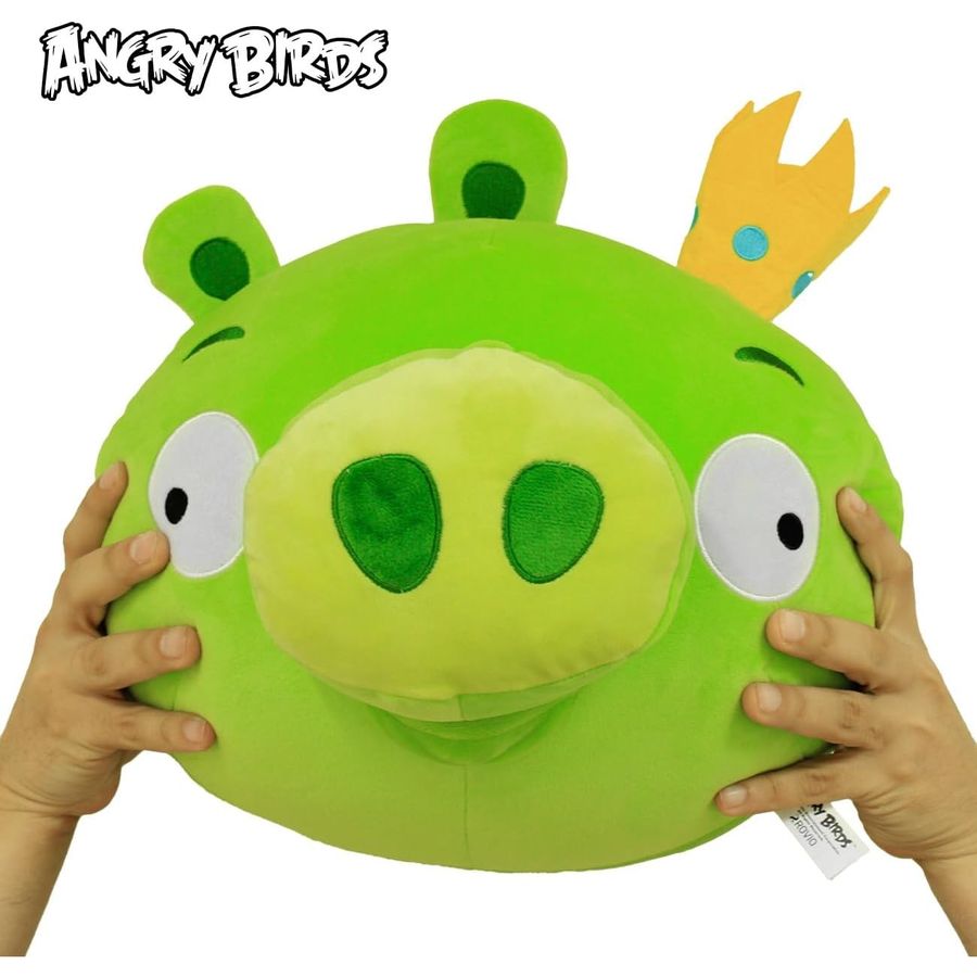 Angry Birds King Pig Mega Plush, 15 in, view 2
