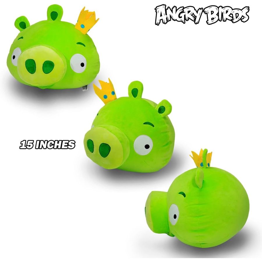 Angry Birds King Pig Mega Plush, 15 in, view 3