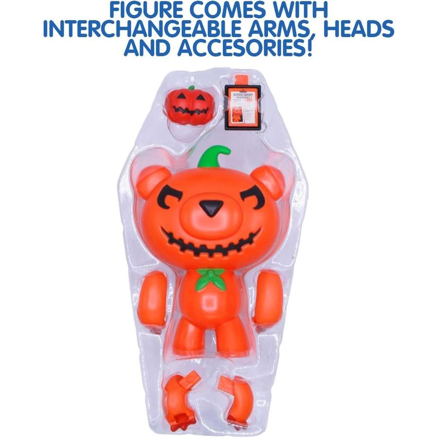 Deddy Bears Squash Pumpkin Bear Glow Figure, view 3