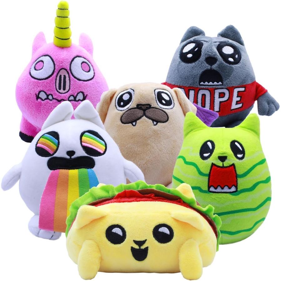 Exploding Kittens Vampug 6 Inch Plush, view 2