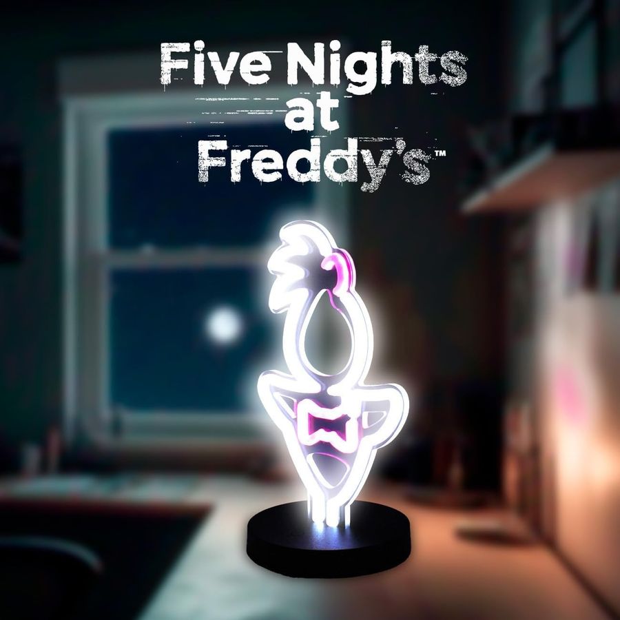 FNAF Glamrock Chica Neon Desk Sign, 12 in, view 3