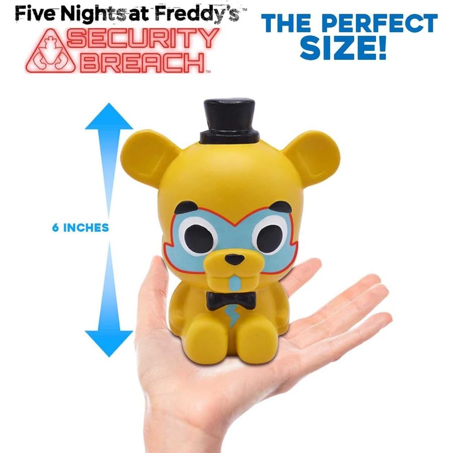 FNAF Glamrock Freddy Mega SquishMe, 6 in, view 4