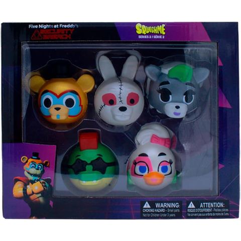 FNAF Security Breach SquishMe Series 2 Collector's Box