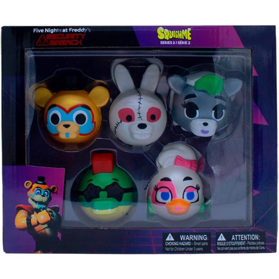 FNAF Security Breach SquishMe Series 2 Collector's Box