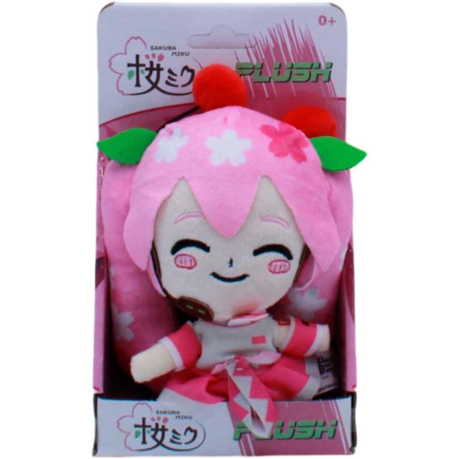 Hatsune Miku Sakura Miku Plush Doll, 6 in