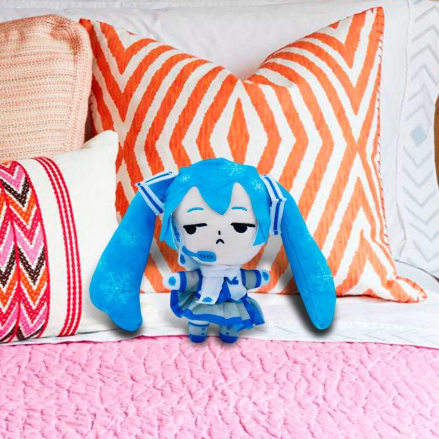 Hatsune Miku Snow Miku Plush Doll, 6 in, view 3