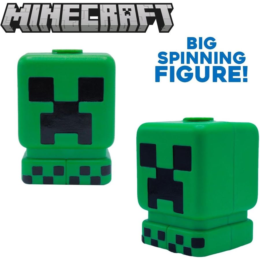 Minecraft Creeper Mega Spinner Desk Toy, view 3