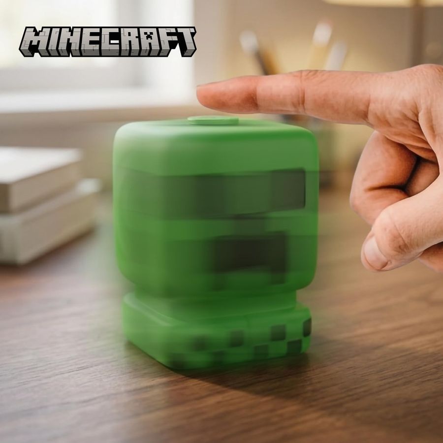 Minecraft Creeper Mega Spinner Desk Toy, view 4