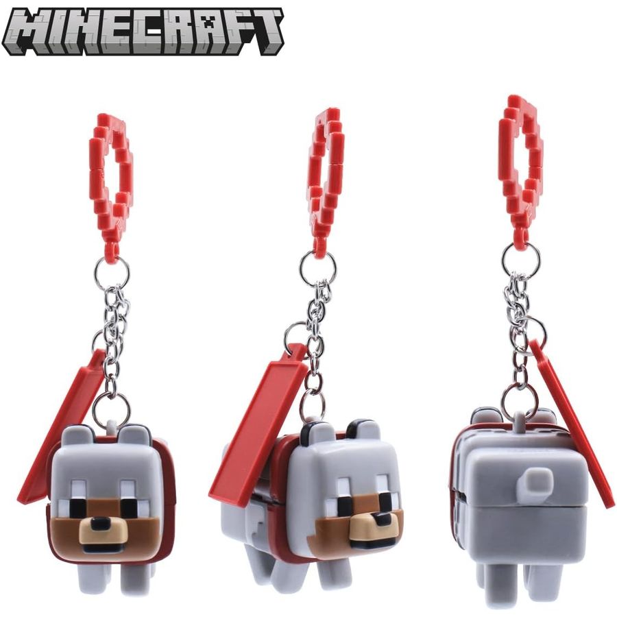Minecraft Dennis Wolf Clipstick Hanger, view 2