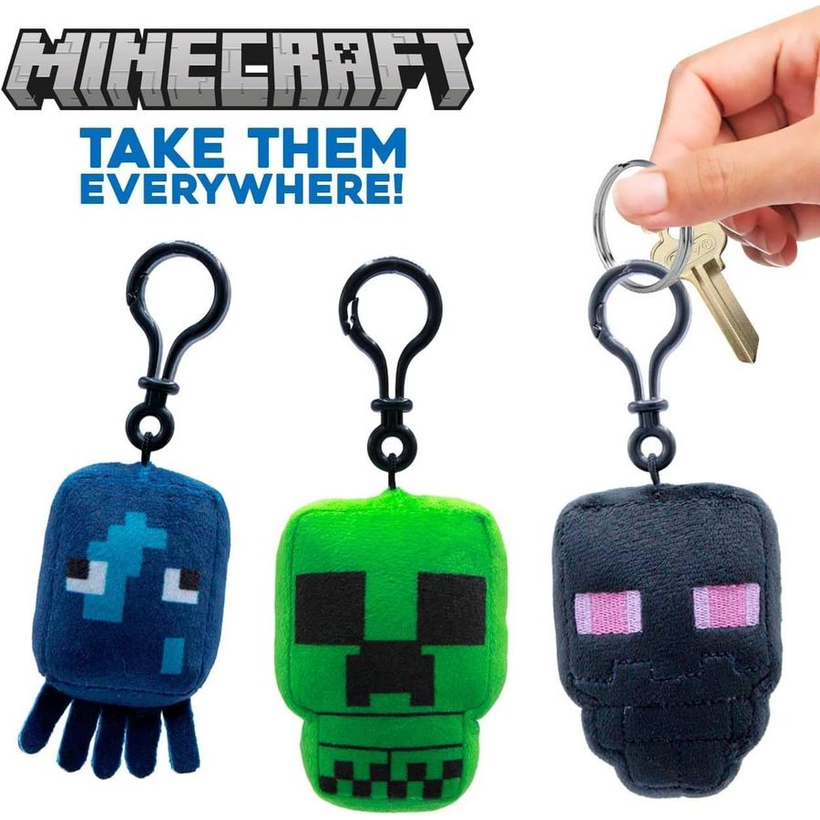 Minecraft Flat Plush Backpack Hanger Series 1, view 2