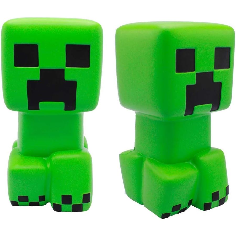 Minecraft Mighty Mega SquishMe Creeper, 10 in, view 4