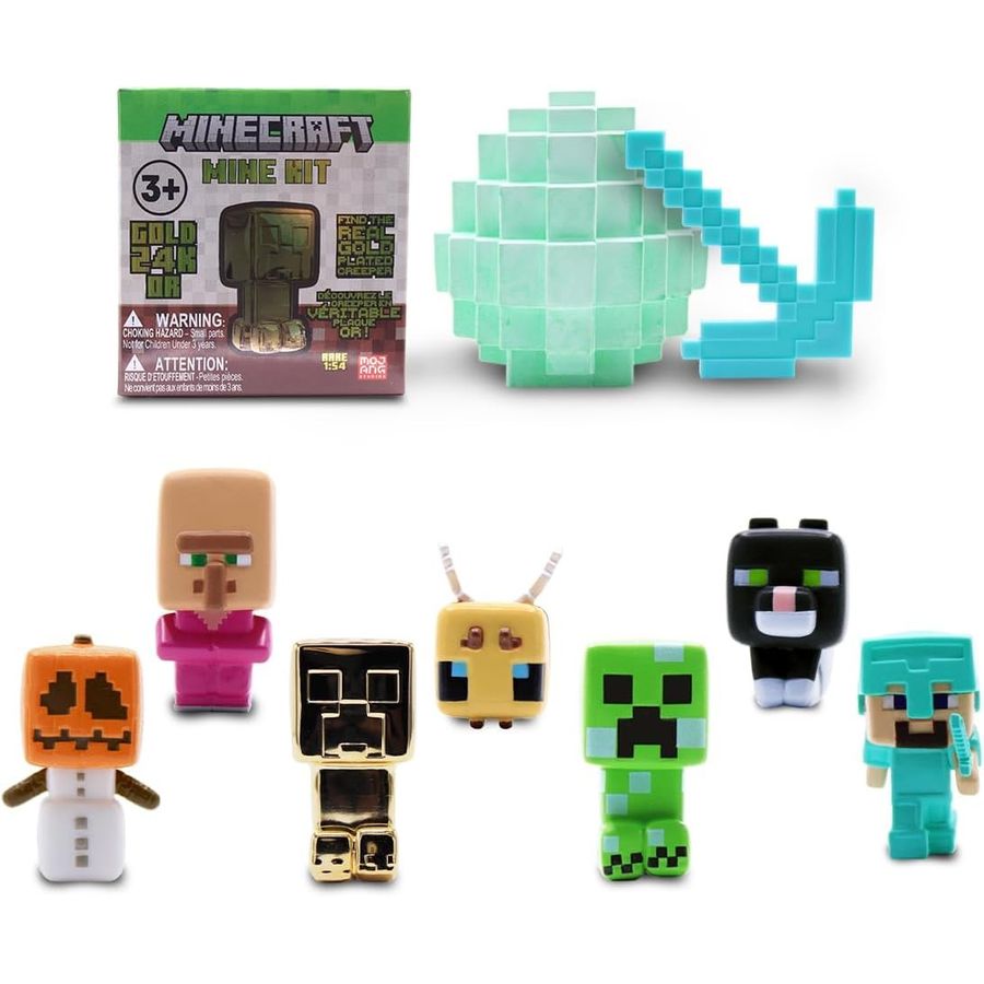 Minecraft Mine Kit Dig-Your-Own Mystery Block