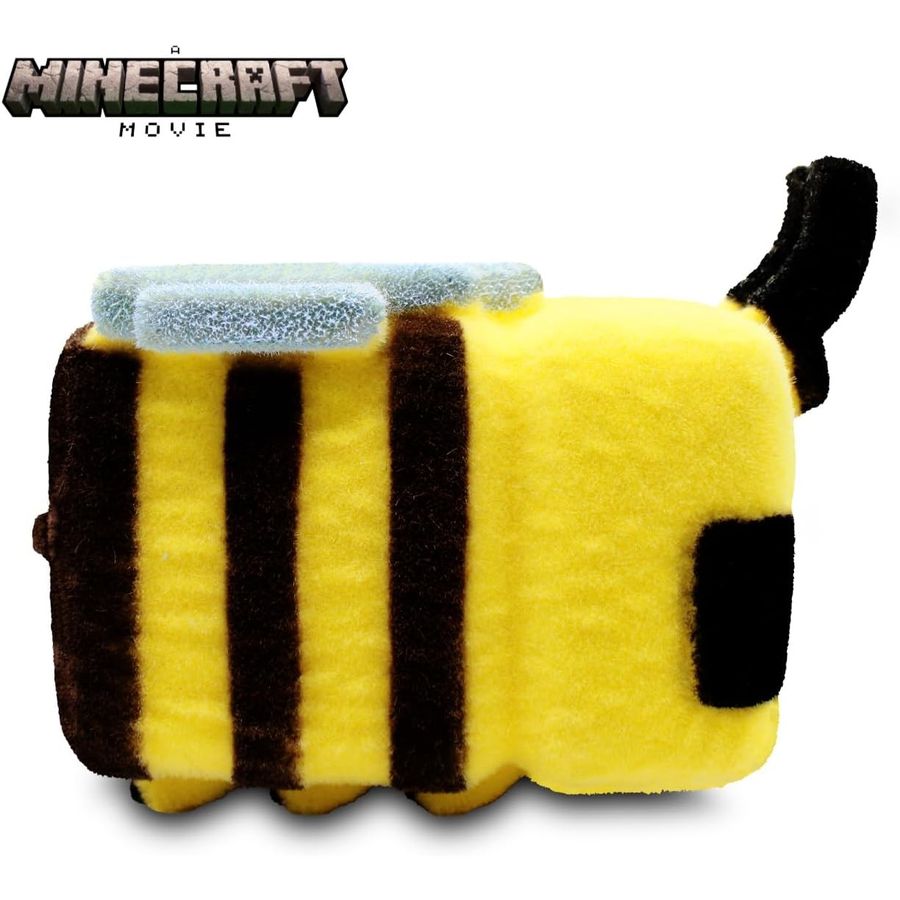 Minecraft Movie Bee SquishMe Cozzies, 8 in, view 5