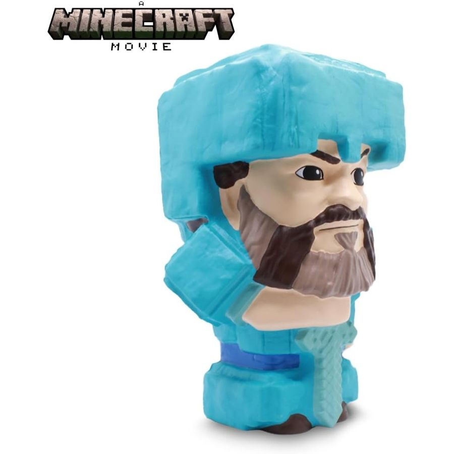 Minecraft Movie Diamond Steve Mighty Mega SquishMe, view 2