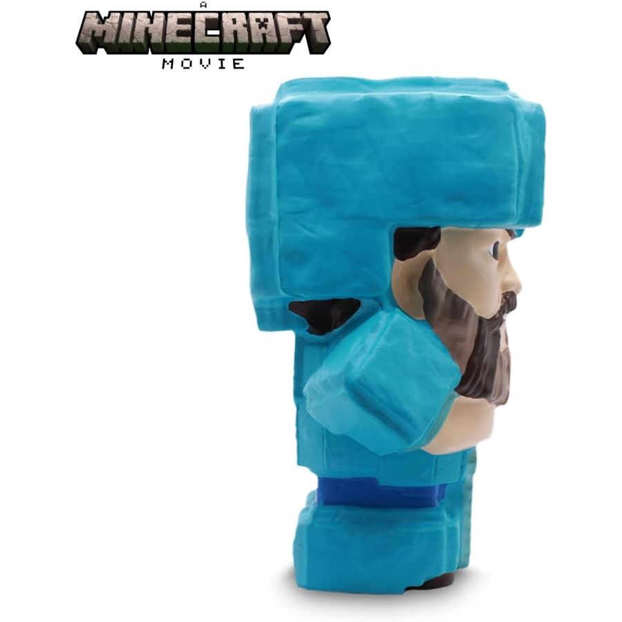 Minecraft Movie Diamond Steve Mighty Mega SquishMe, view 3