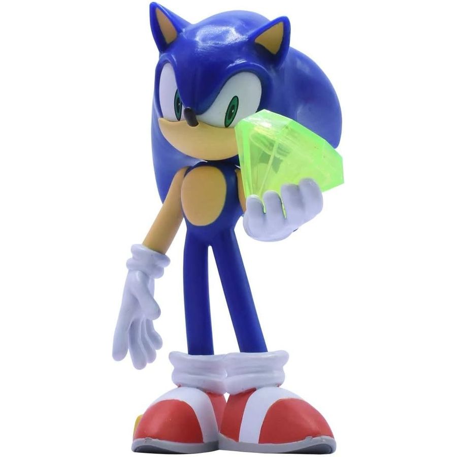Sonic Buildable Poseable Action Figure, 4 Inch
