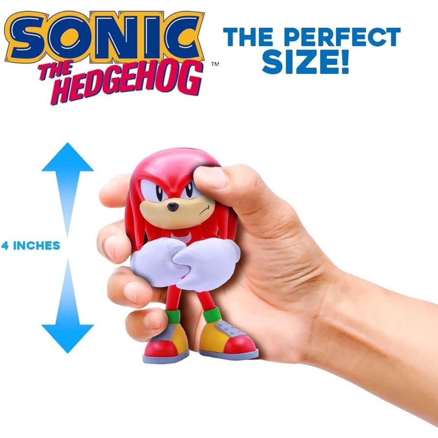 Sonic Knuckles Action Figure, Series 2, 4 Inch, view 2