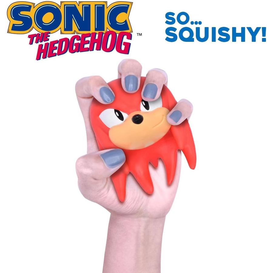 Sonic Mega SquishMe Knuckles, 6 Inch, view 3