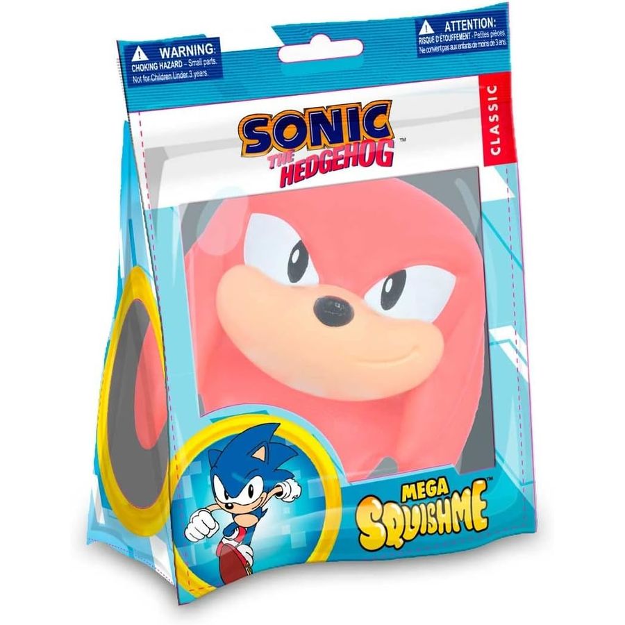 Sonic Mega SquishMe Knuckles, 6 Inch, view 5
