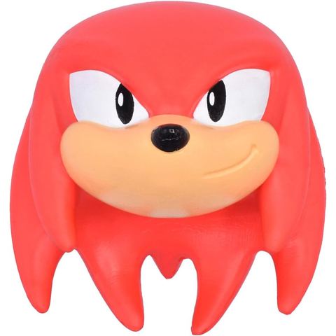 Sonic Mega SquishMe Knuckles, 6 Inch