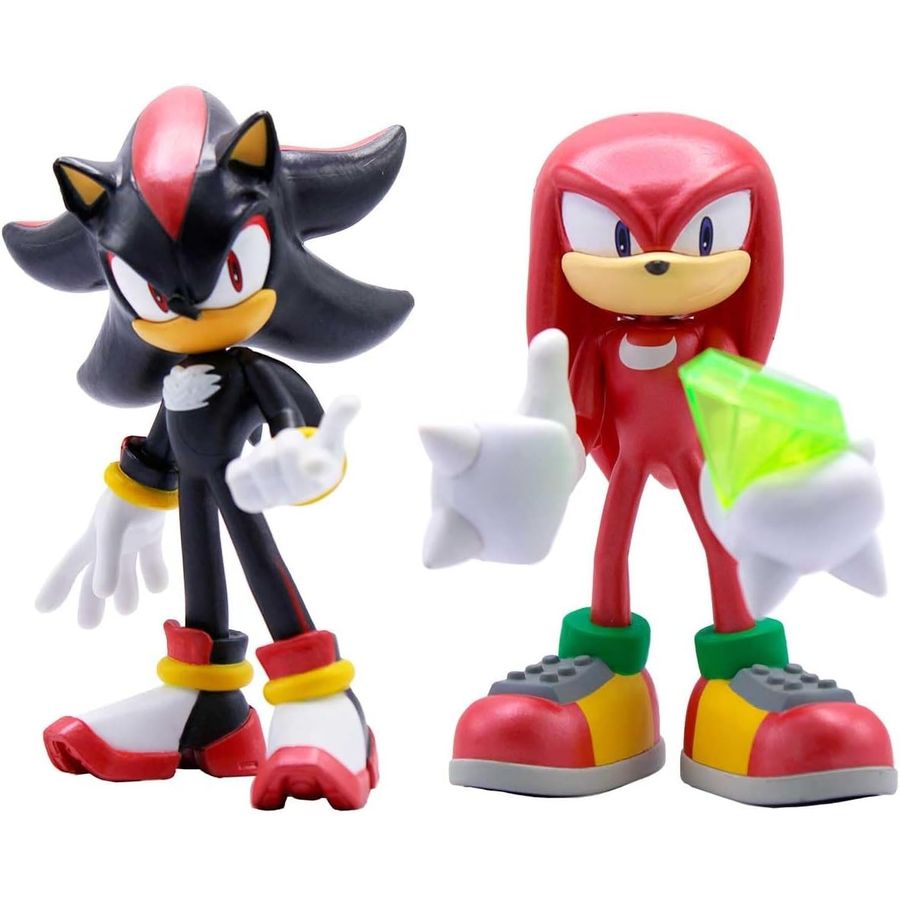 Sonic Metallic Knuckles and Shadow Figure 2-Pack, view 3
