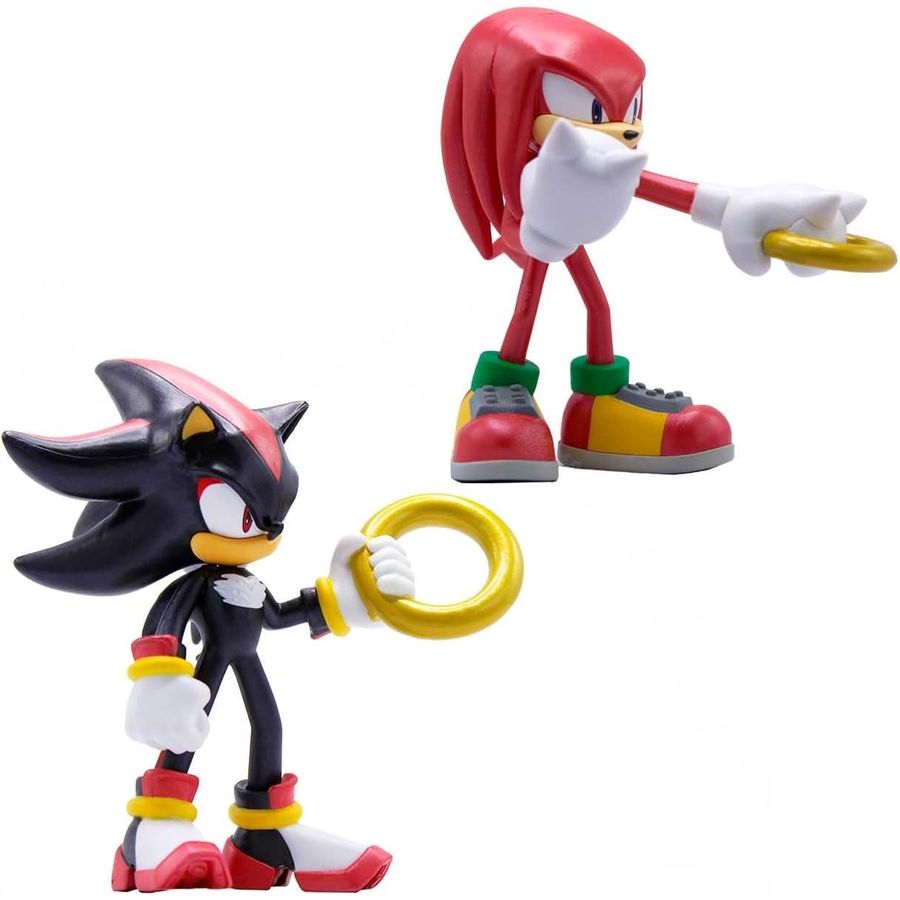 Sonic Metallic Knuckles and Shadow Figure 2-Pack, view 5
