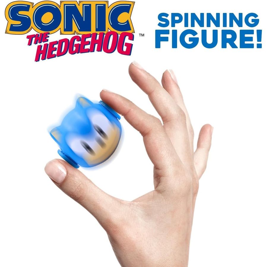 Sonic Metallic Super Sonic Fidget Spinner, view 3