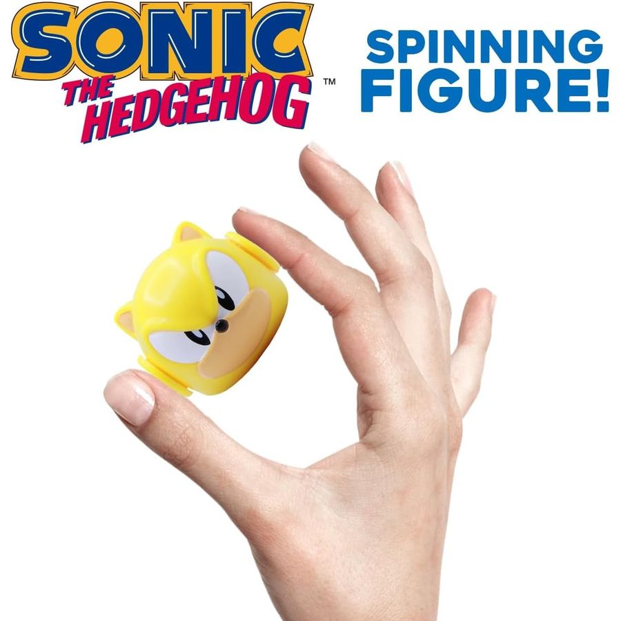 Sonic Super Sonic Fidget Spinner, 2 Inch, view 3
