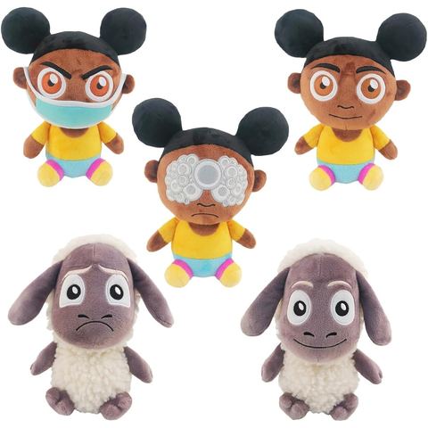 Amanda the Adventurer Wooly Sad Plush, 6 in